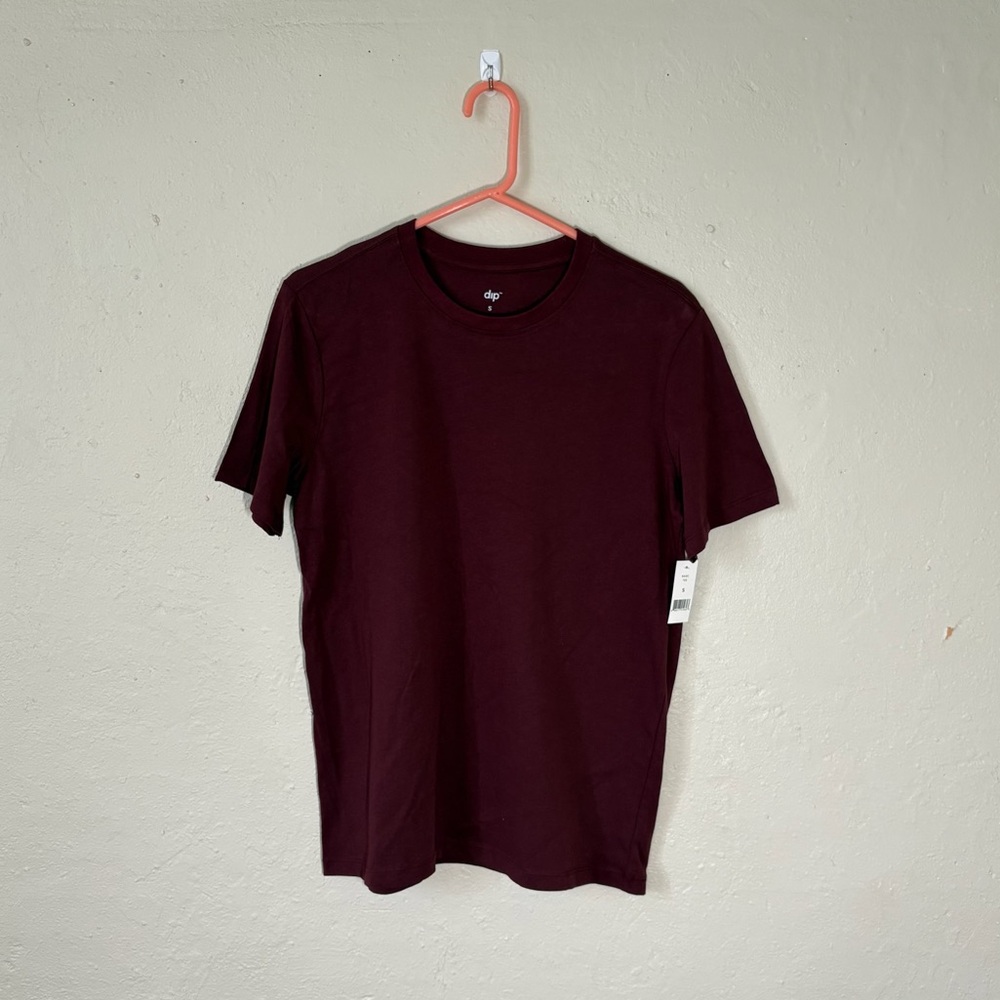 Dip Deep Burgundy Men's Shirt size small